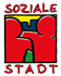Grafik: Logo Soziale Stadt - Schriftzug um Grafik