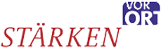 Grafik: Logo Stärken vor Ort - Schriftzug